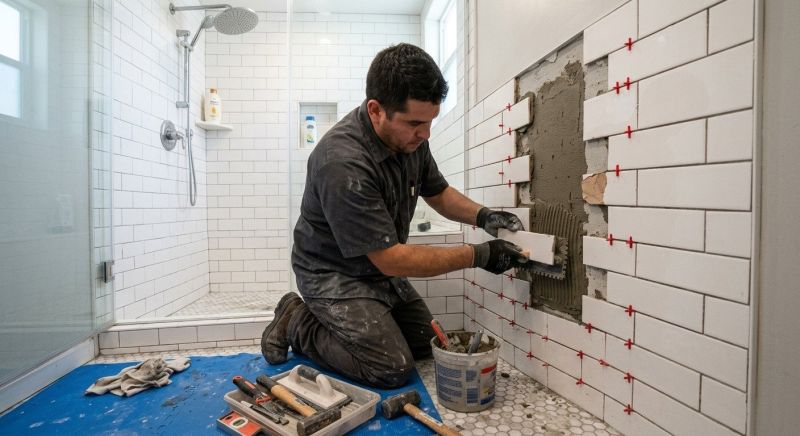 Bathroom Tile Repair Service