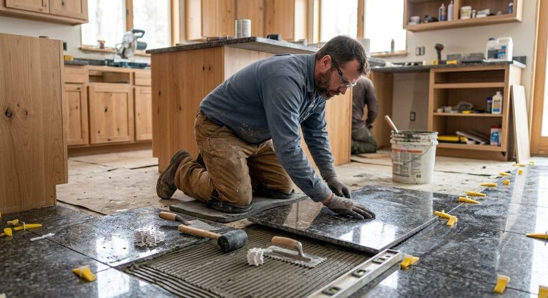 Terrazzo Flooring Installation in Overland Park, KS